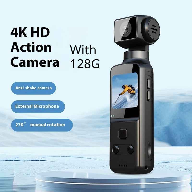 4K HD Anti Shake Pocket Sports Camera Mini