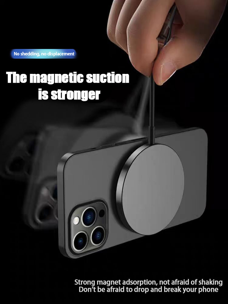 IPhone 17 Pro Pro Max Wireless Charger 15W Magnetic Wireless Fast Charging, Compatible With IPhone 12, 13, 14, 15, 16, And 17 Pro, Pro Max Series Models - Jabula & Co