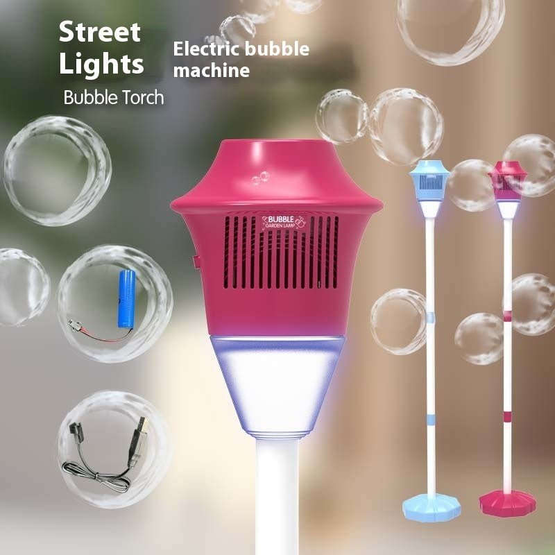 Lamp Soap Bubbles Machine Automatic Bubble Gun Creative Bubble Gun Toys Blower Maker Weeding Birthday Party Games Toys - Jabula & Co