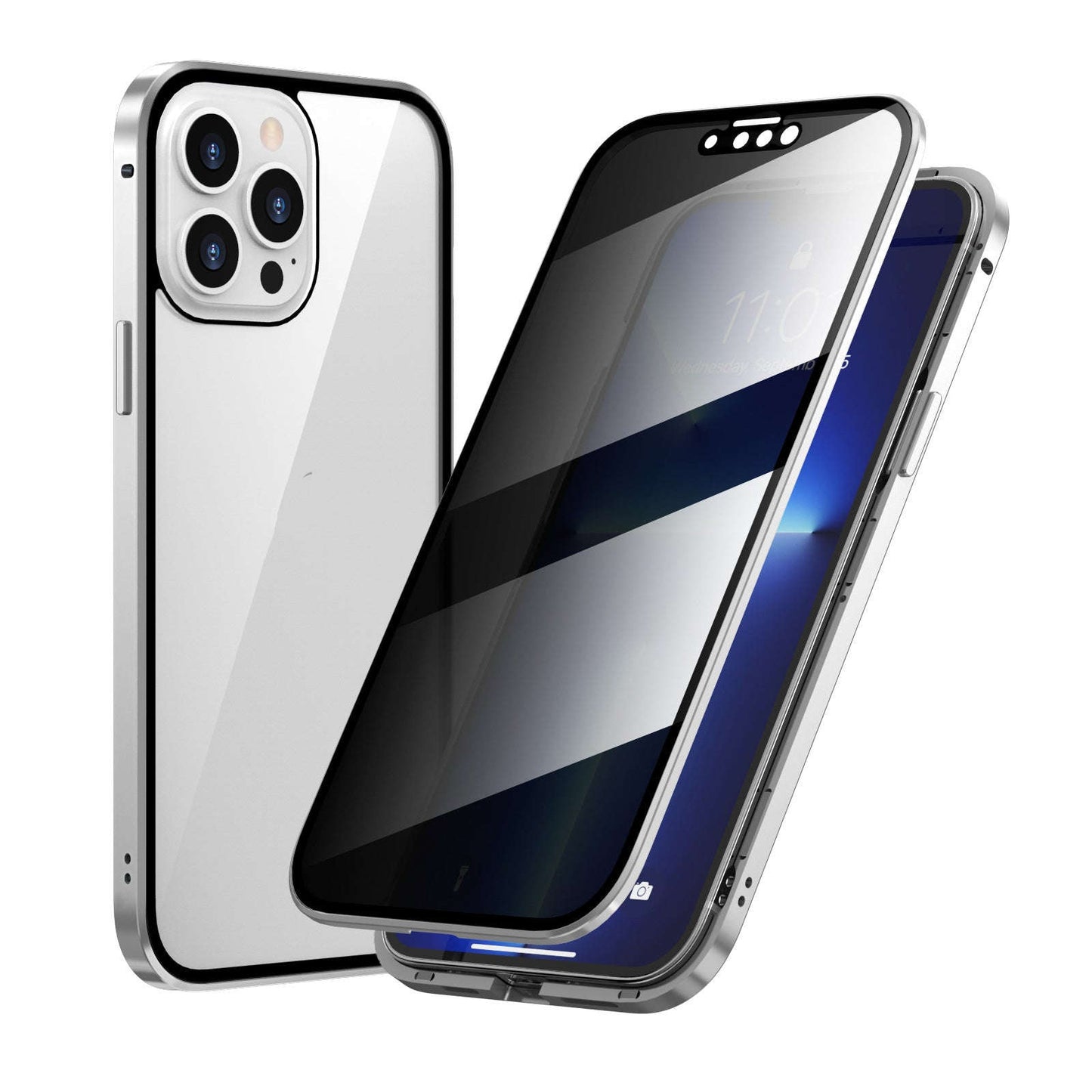 Privacy-proof Magneto Phone Case Double Sided Metal Frame - Jabula & Co