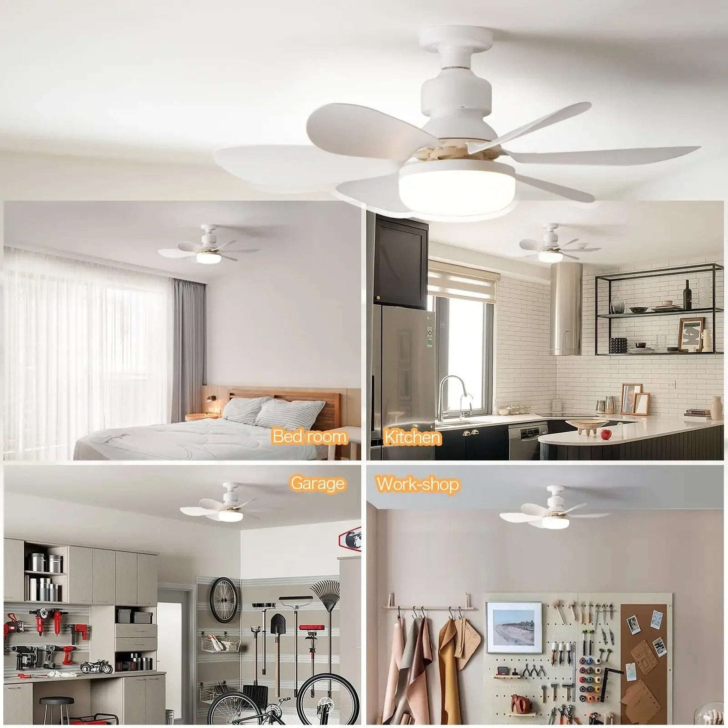 Modern Led Ceiling Fan With Light Dimmable E27 Bedroom Living Room Fan Lamp 30W - Jabula & CoModern Led Ceiling Fan With Light Dimmable E27 Bedroom Living Room Fan Lamp 30WLed Ceiling FanJabula & CoJabula & CoModern Led Ceiling Fan With Light Dimmable E27 Bedroom Living Room Fan Lamp 30WCJZN264262701AZ10