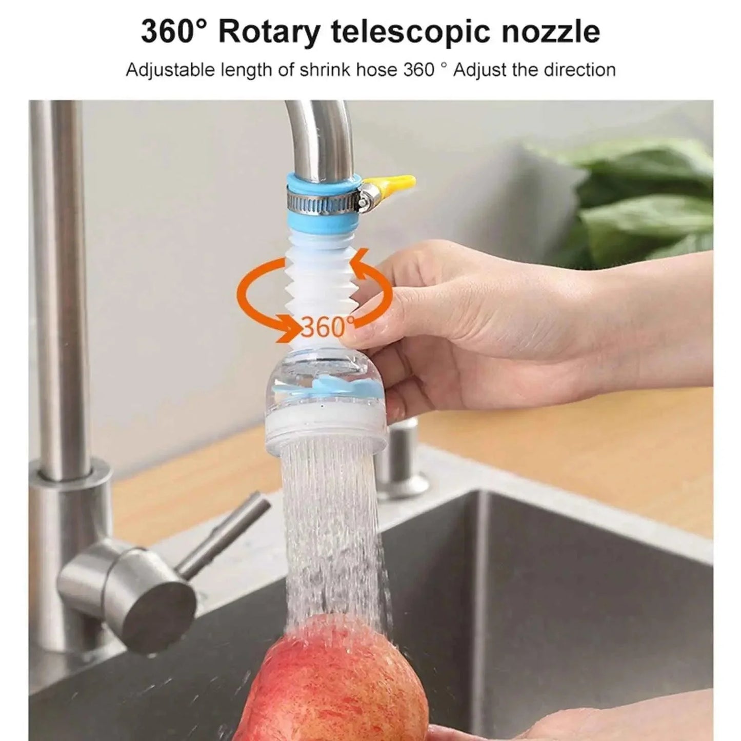 360-Rotation Kitchen Sink Faucet Extenders - Jabula & Co