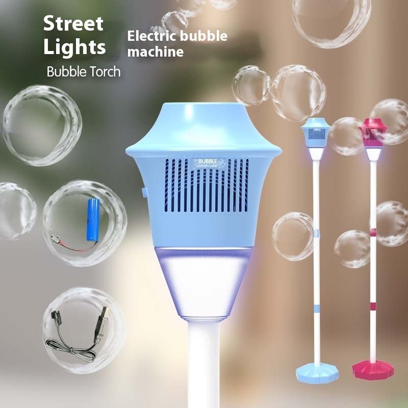 Lamp Soap Bubbles Machine Automatic Bubble Gun Creative Bubble Gun Toys Blower Maker Weeding Birthday Party Games Toys - Jabula & Co