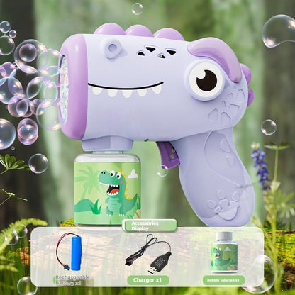 Bubble Machine Children's Handheld Toy Automatic Electric Bubble Blowing Gun - Jabula & Co