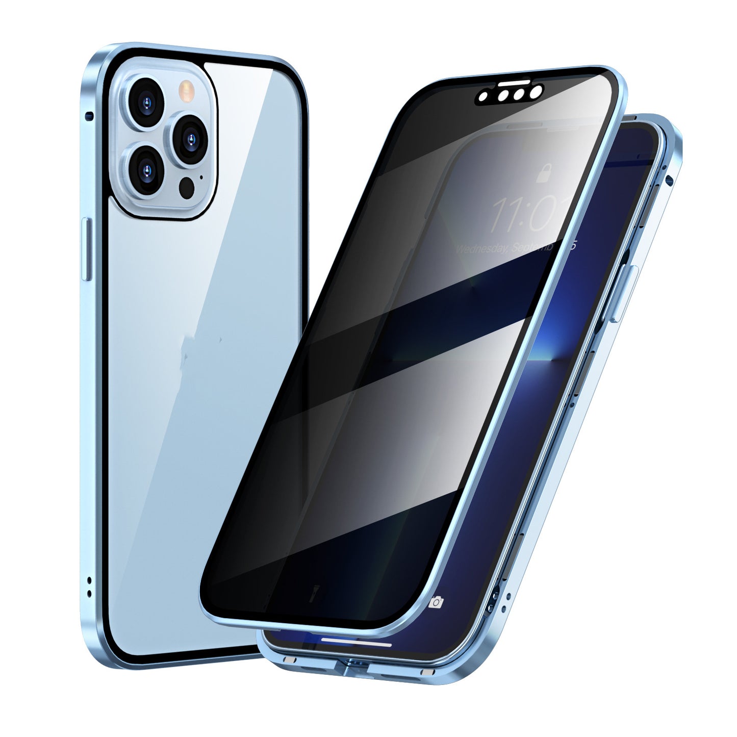 Privacy-proof Magneto Phone Case Double Sided Metal Frame - Jabula & Co