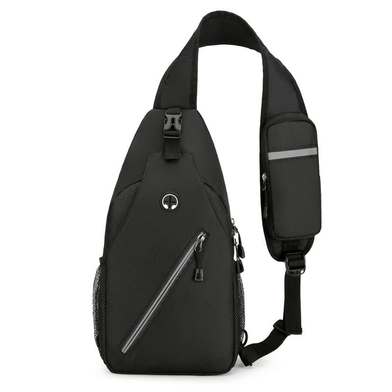 New Multifunctional Men's Shoulder Crossbody Bag Male Hard-Wearing Canvas Shoulder Messenger Bags Chest Bag - Jabula & Co