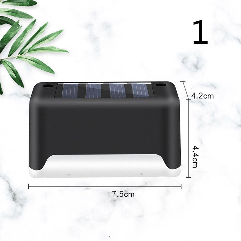 New Upgrade Waterproof LED Solar Fence Lamp Solar Deck Lights Solar Step Light Outdoor For Patio Stairs Garden Pathway Step Yard - Jabula & Co
