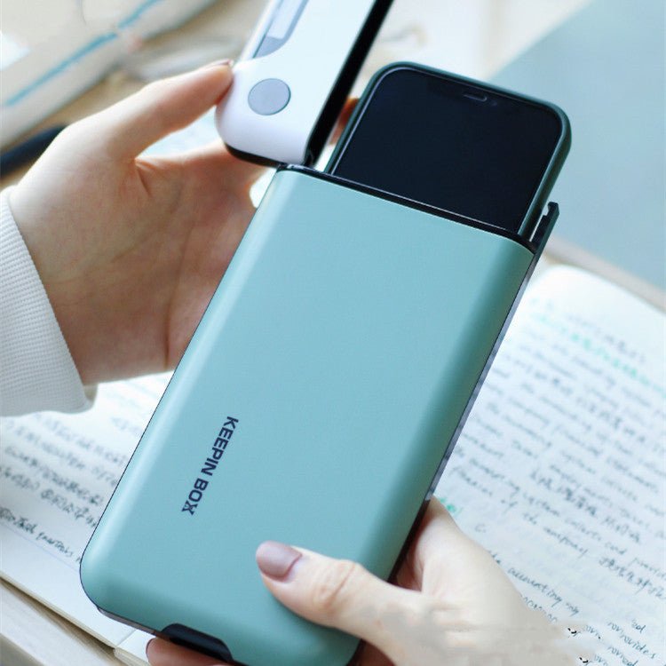 Self Discipline Phone Lock Portable Mobile Phone Lock Box Timer Smartphone Locking Case Safe Timed Lockbox Self-Discipline Keepin Box Limit Cell Phones Use - Jabula & Co