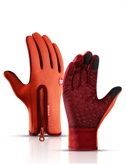 Winter Gloves Touch Screen Riding Motorcycle Sliding Waterproof Sports Gloves With Fleece by Jabula & Co