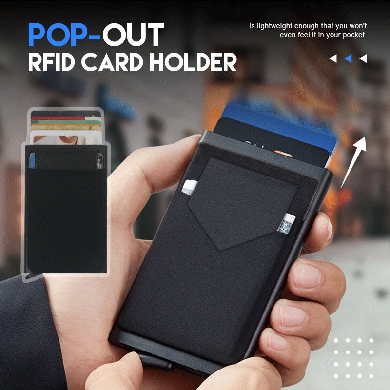 Metal Credit Card Holder Smart Wallet - Jabula & Co