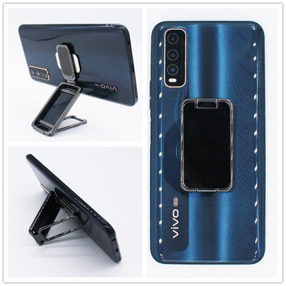 Foldable Mobile Phone Holder Ring Buckle Retractable Desktop CellPhone Stand Car Magnetic Bracket Office Accessories - Jabula & Co