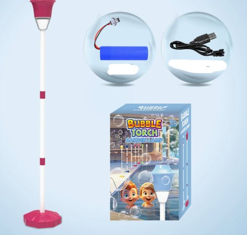 Lamp Soap Bubbles Machine Automatic Bubble Gun Creative Bubble Gun Toys Blower Maker Weeding Birthday Party Games Toys - Jabula & Co
