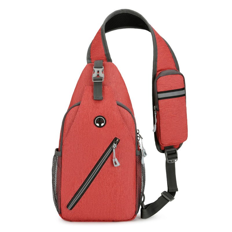 New Multifunctional Men's Shoulder Crossbody Bag Male Hard-Wearing Canvas Shoulder Messenger Bags Chest Bag - Jabula & Co