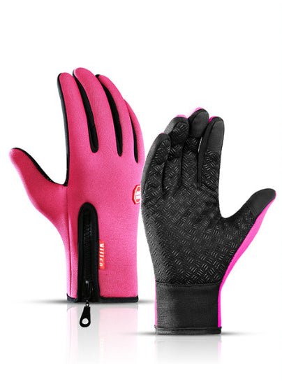 Winter Gloves Touch Screen Riding Motorcycle Sliding Waterproof Sports Gloves With Fleece by Jabula & Co