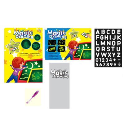 Educational Toy Drawing Pad 3D Magic 8 Light Effects Puzzle Board Sketchpad - Jabula & Co