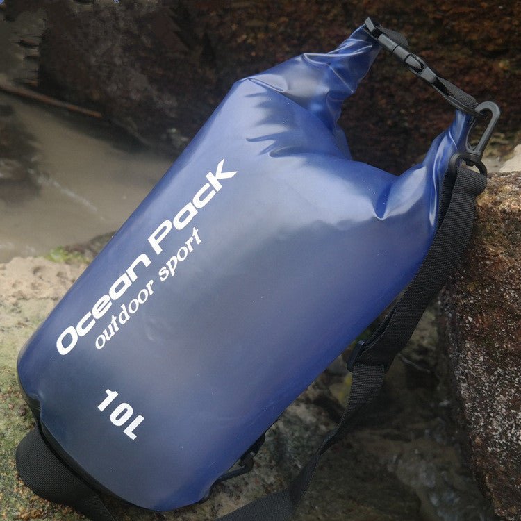 Spot beach bag anti water bucket bag PVC waterproofing bag drifting waterproof bag swimming bag outdoor sports bag - Jabula & Co