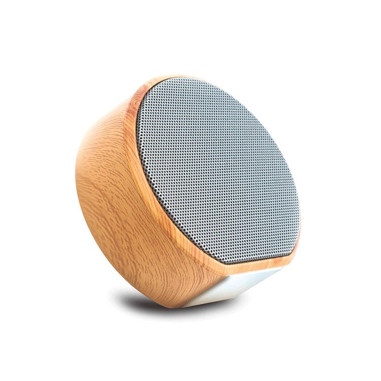Mini Wood Bluetooth Speaker Portable Outdoor Wireless Support AUX TF - Jabula & Co