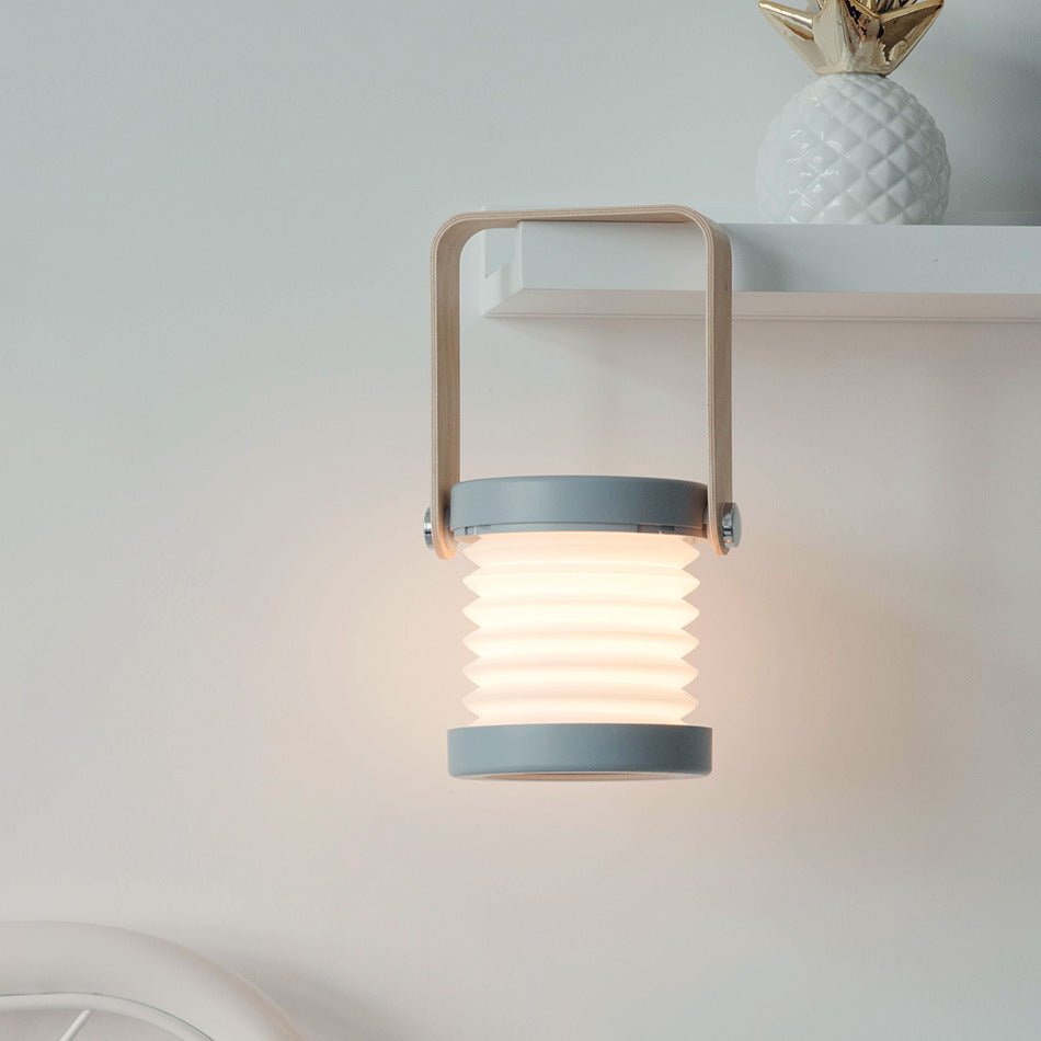 Foldable Touch Dimmable Reading LED Night Light Portable Lantern Lamp USB Rechargeable For Home Decor - Jabula & Co