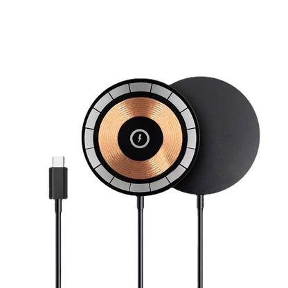 IPhone 17 Pro Pro Max Wireless Charger 15W Magnetic Wireless Fast Charging, Compatible With IPhone 12, 13, 14, 15, 16, And 17 Pro, Pro Max Series Models - Jabula & Co