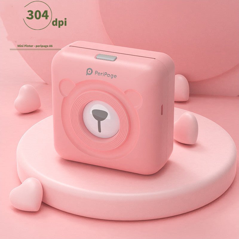 Mini Bliuetooth Wireless Thermal Printer Paper Sticker Label Printer - Jabula & Co