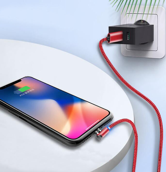 Nylon Braided Magnetic Mobile Phone Charging Cable - Jabula & Co