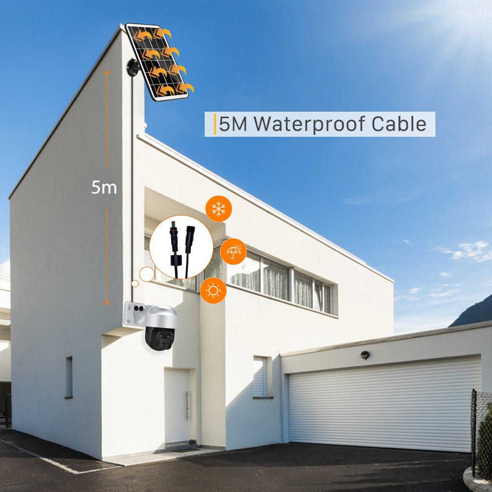 Solar Powered Wireless WiFi Surveillance Camera - Jabula & Co