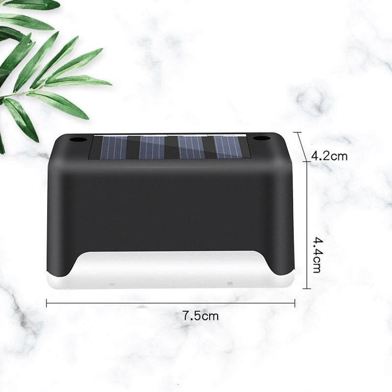 New Upgrade Waterproof LED Solar Fence Lamp Solar Deck Lights Solar Step Light Outdoor For Patio Stairs Garden Pathway Step Yard - Jabula & Co