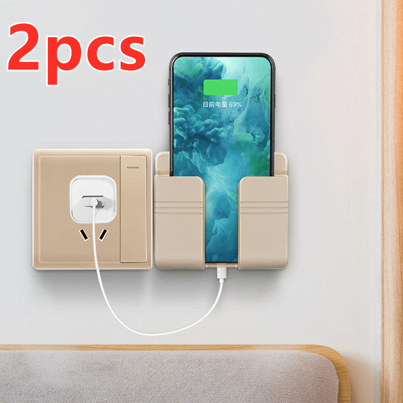 Mobile Phone Charging Storage Rack Punch-free Sticky Storage Box - Jabula & Co