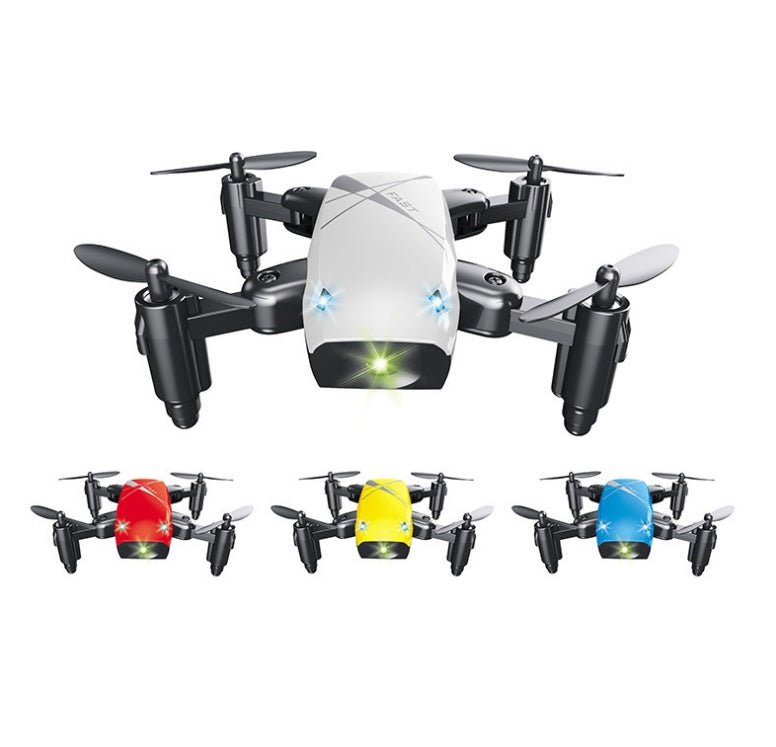 Micro Foldable RC Drone 3D Bearing Steering Wheel Remote Control Quadcopter Toys With Camera WiFi APP Control Helicopter Dron Kids Gift - Jabula & Co