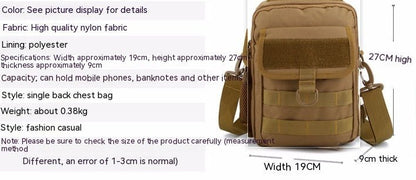 Outdoor Wear-resistant Sports Chest Bag - Jabula & Co