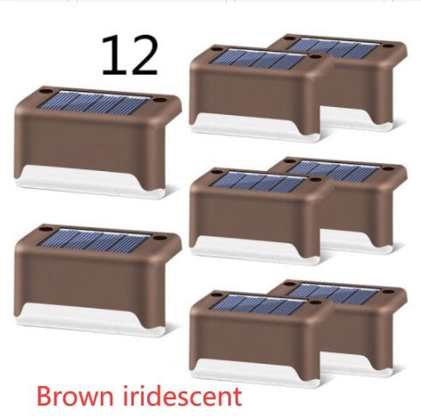 New Upgrade Waterproof LED Solar Fence Lamp Solar Deck Lights Solar Step Light Outdoor For Patio Stairs Garden Pathway Step Yard by Beckett