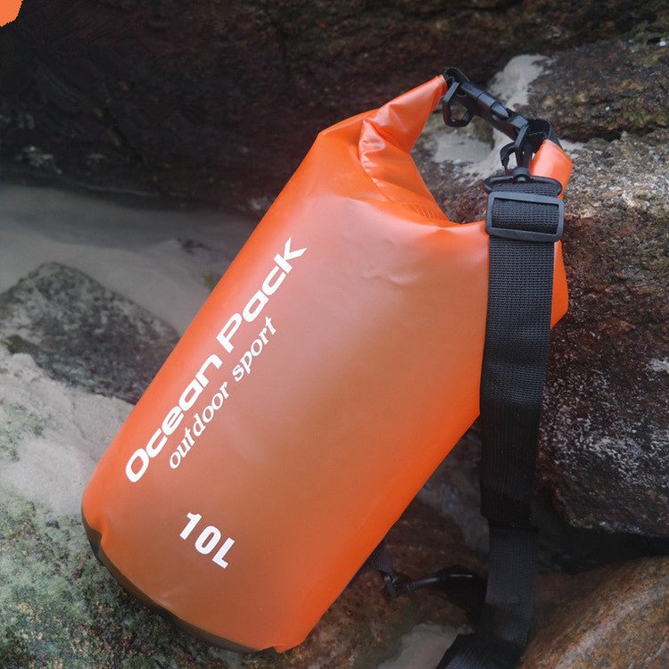 Spot beach bag anti water bucket bag PVC waterproofing bag drifting waterproof bag swimming bag outdoor sports bag - Jabula & Co