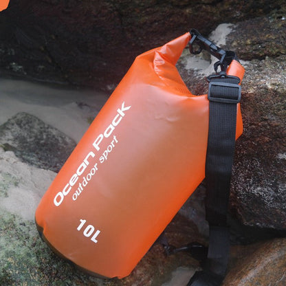 Spot beach bag anti water bucket bag PVC waterproofing bag drifting waterproof bag swimming bag outdoor sports bag - Jabula & Co