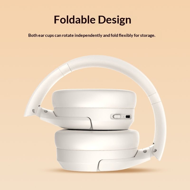 Over-ear Bluetooth Headphones With Active Noise Cancellation And Ultra-long Battery Life - Jabula & Co