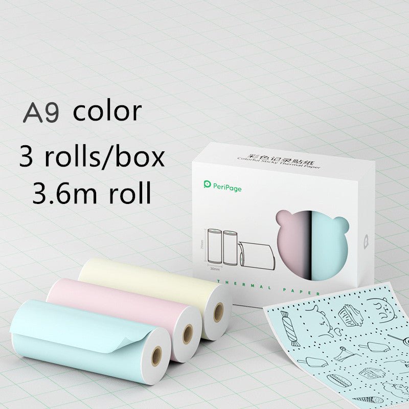 Mini Bliuetooth Wireless Thermal Printer Paper Sticker Label Printer - Jabula & Co