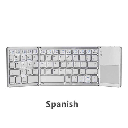 Ultra-thin Tri-fold Folding Touch Keyboard