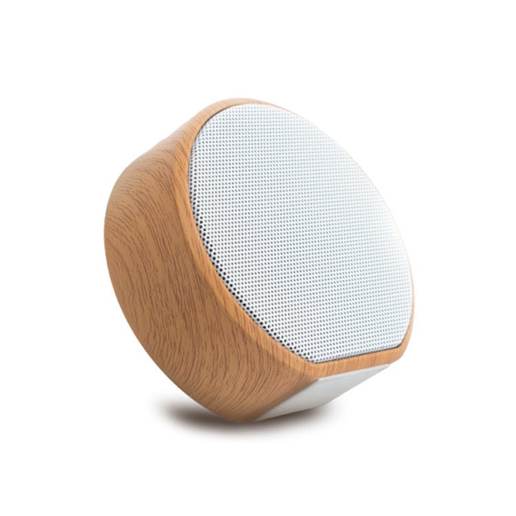 Mini Wood Bluetooth Speaker Portable Outdoor Wireless Support AUX TF - Jabula & Co