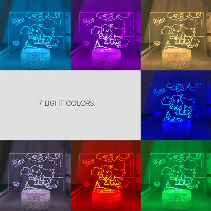 Rewritable Night Light With Display Panel - Jabula & Co