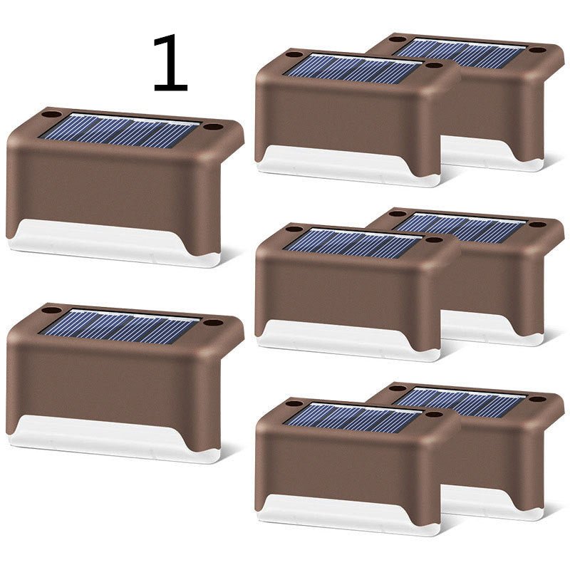 New Upgrade Waterproof LED Solar Fence Lamp Solar Deck Lights Solar Step Light Outdoor For Patio Stairs Garden Pathway Step Yard by Beckett