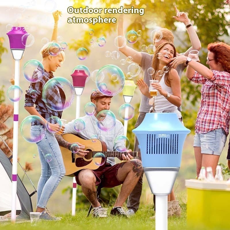 Lamp Soap Bubbles Machine Automatic Bubble Gun Creative Bubble Gun Toys Blower Maker Weeding Birthday Party Games Toys - Jabula & Co