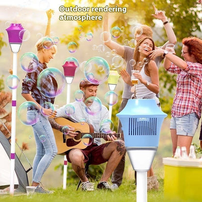 Lamp Soap Bubbles Machine Automatic Bubble Gun Creative Bubble Gun Toys Blower Maker Weeding Birthday Party Games Toys - Jabula & Co