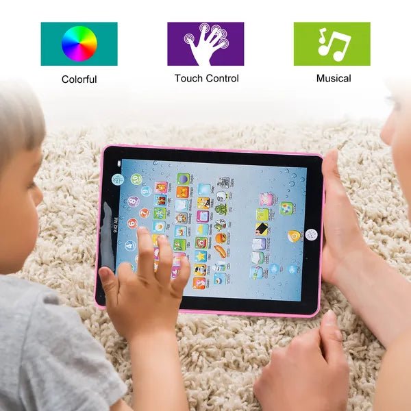 Baby Learning Tablet Educational Mini Pads Toys Touch Learn Toddler Tablet For ABC Numbers Words Gift by Jabula & Co