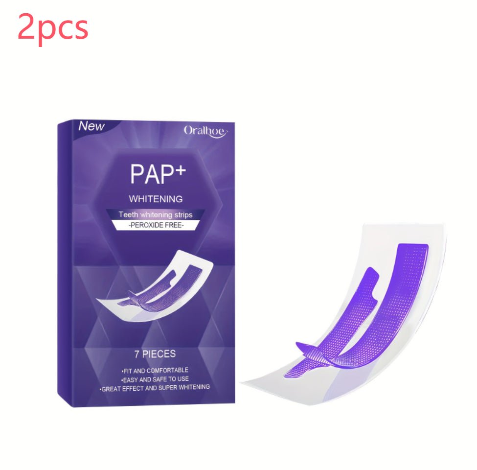 Whitening Teeth Strips Purple Teeth Strips Dry-application - Jabula & Co