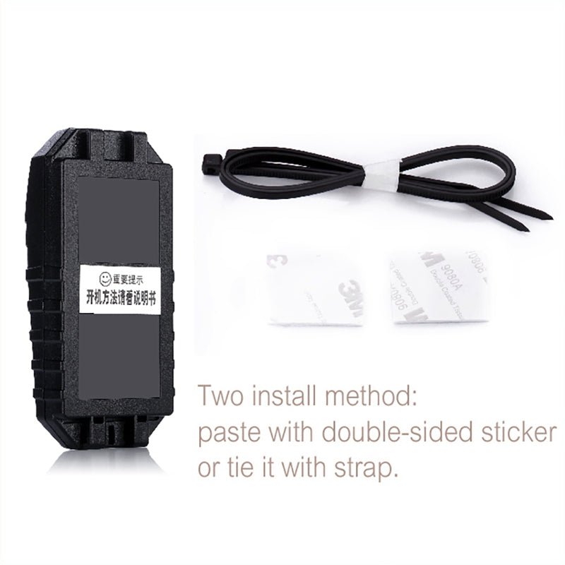 Elecpow Bike Alarm Remote Control Waterproof Electric Bicycle Motorcycle Anti-Theft Alarm Vibration Sensor - Jabula & Co