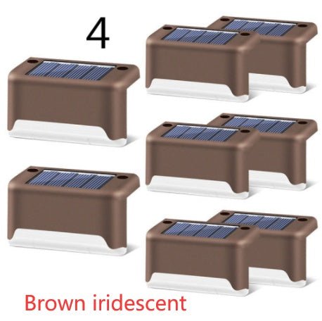 New Upgrade Waterproof LED Solar Fence Lamp Solar Deck Lights Solar Step Light Outdoor For Patio Stairs Garden Pathway Step Yard by Beckett