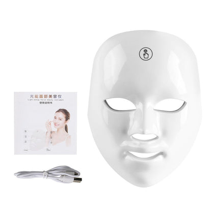 Touch Screen Seven-color Light Mask LED Photon Skin Rejuvenation - Jabula & Co