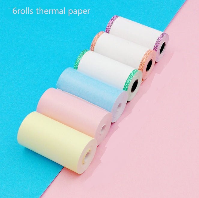 Mini Bliuetooth Wireless Thermal Printer Paper Sticker Label Printer by Beckett