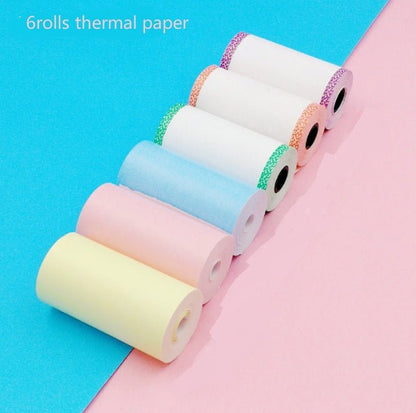 Mini Bliuetooth Wireless Thermal Printer Paper Sticker Label Printer by Beckett