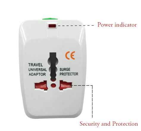 Multi-function conversion plug global universal universal plug mobile phone universal charger multi-country converter travel socket