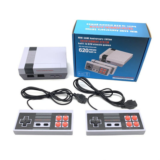 NES Game Console 8-bit Nostalgic 80 S Retro FC NES 620 TV Mini Game Host - Jabula & Co